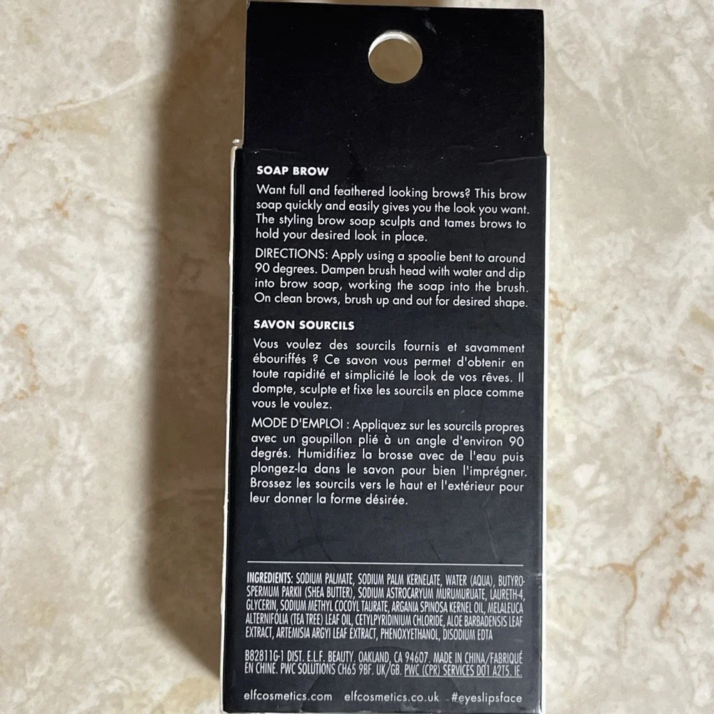 E.L.F Soap Brow With Shea Butter 0.35 Oz‎ 82811 Clear